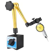 Алюминиевый сплав желтый мульти-угол регулируемый магнитный держатель-стойка для шлифовальной машины