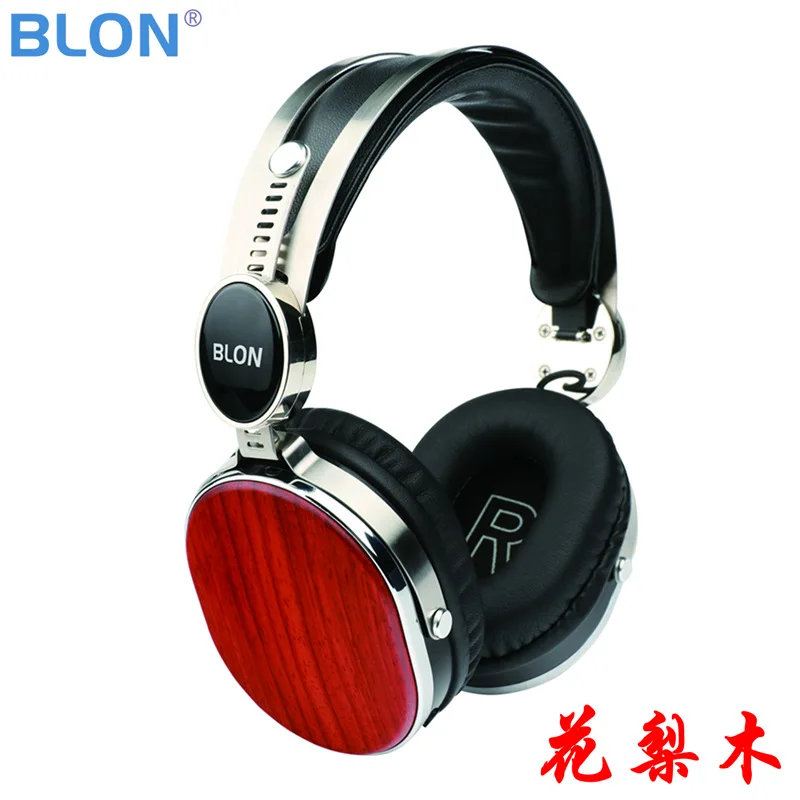 Деревянная Bluetooth гарнитура BLON Bosshifi HD08BT V4.1 Портативная колонка 40 мм динамическая