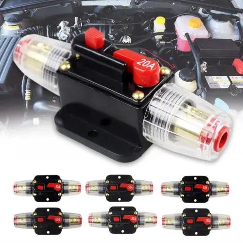 12 V 24 DC домашняя Солнечная система водонепроницаемый автоматический выключатель
