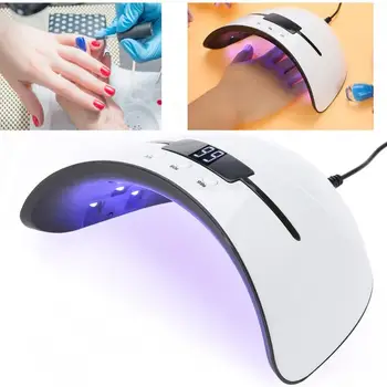 

36W UV Lamp Nail Dryer For All Types Gel Polish Phototherapy UV LED Lamp for Nail Machine Tool Curing 30/60/90s Timer USB