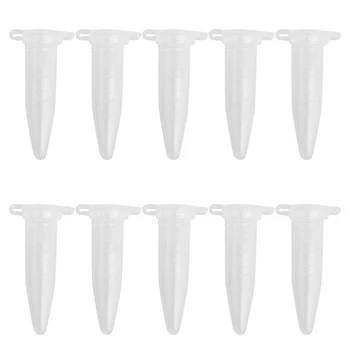

10 x plastic measuring cylinder centrifuge tube for laboratory Transparent
