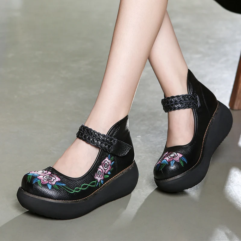 Estate Scarpa Alti Primavera Il Alla Donna Centimetri bianco Oxfords Da Pompe Mocassini 6 Genuino Scarpe Nero Cinturino Cuoio Delle Donne Di Calzature Tacchi Caviglia Autunno viola awC1tExWq
