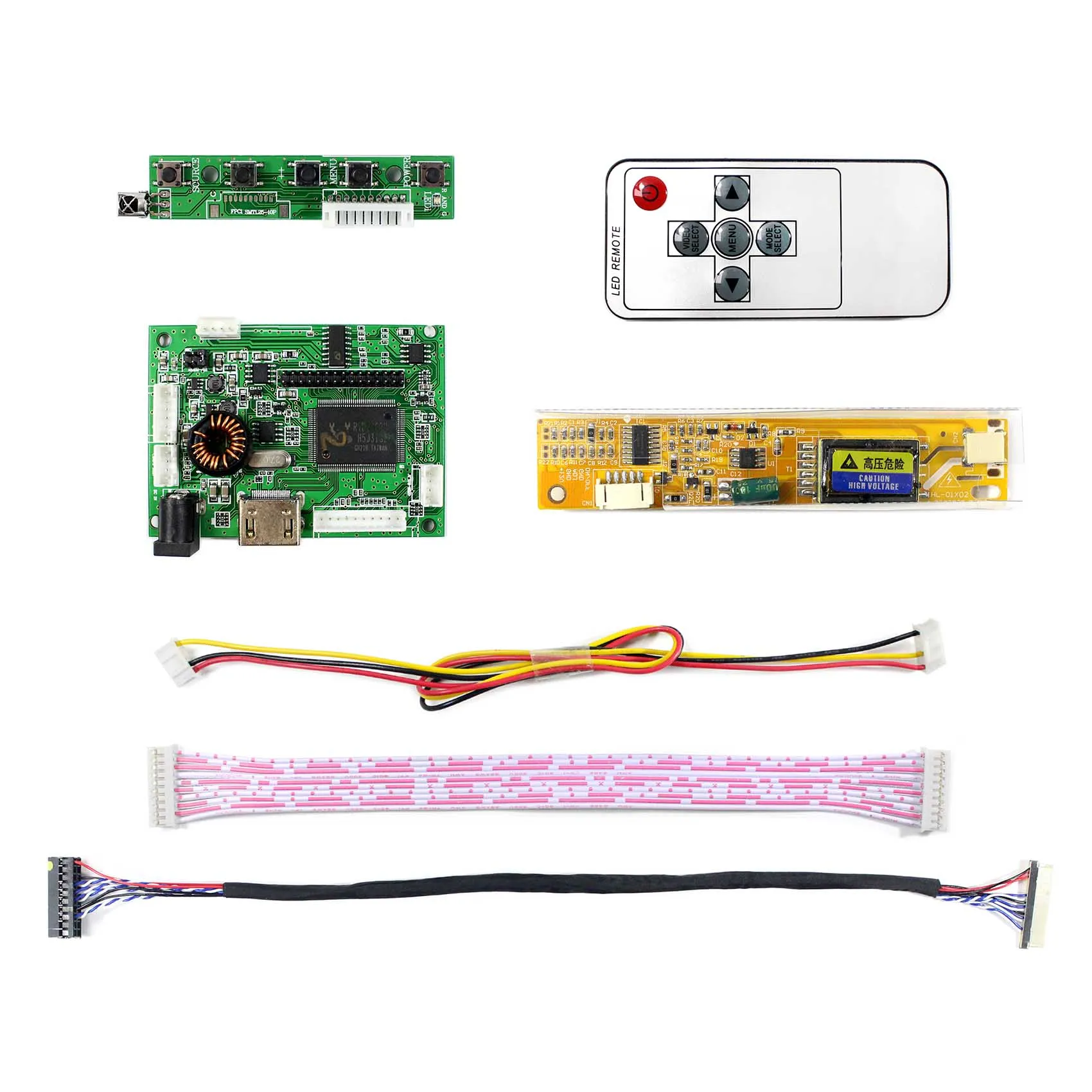  HDMI Audio LCD Controller Board work for B121EW02 V1 B121EW03 V2/ V6 /V7 B121EW07 V0 LTN121AT02 LTN