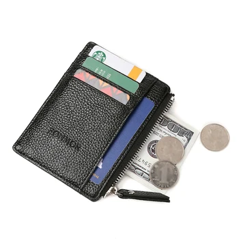 

Hot Sale Men Women Wallet Zipper Coin Purse PU Leather Short Wallets Fashion Unisex Mini Clutch Bag Credit Card Holders Carteira