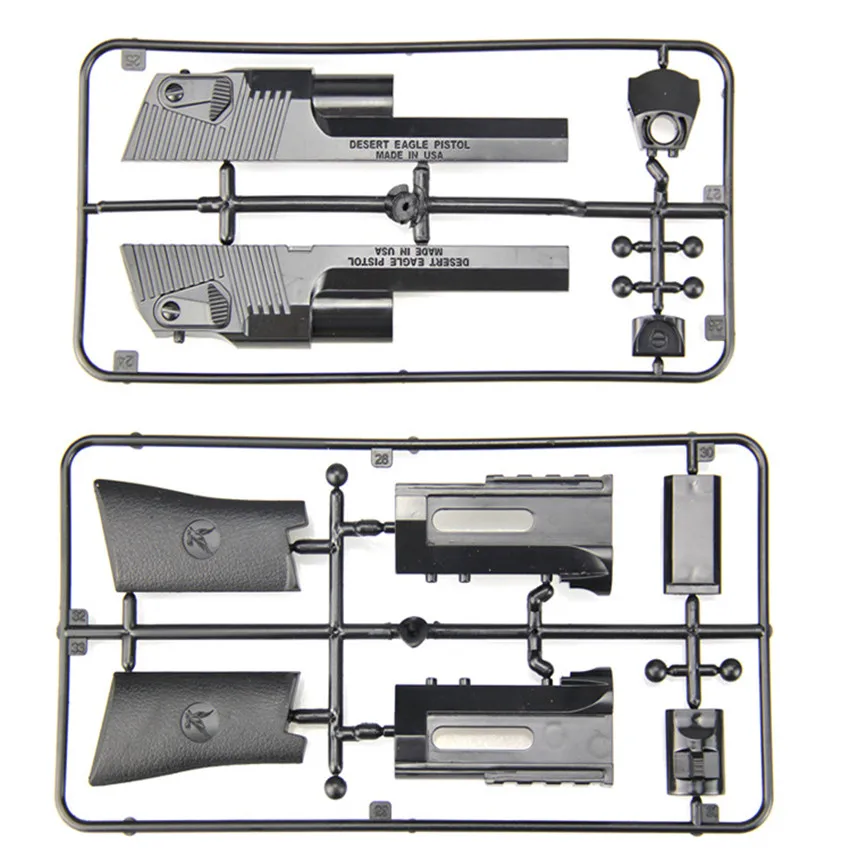 1:1 игрушки-симуляторы модель пистолета строительные блоки пустыня модель орла пистолет ручной обучающая игрушка собранная игрушка bility 45 шт