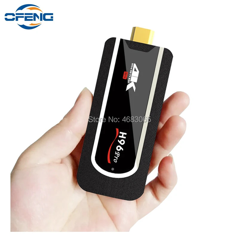 H96 Pro Android TV Stick OS 7.1 Amlogic S912 Octa Core 64Bit Bluetooth4.1 2.4G 5G Wifi TV Dongle 2G 16G 8G 1080P 4K HD Mini Pc