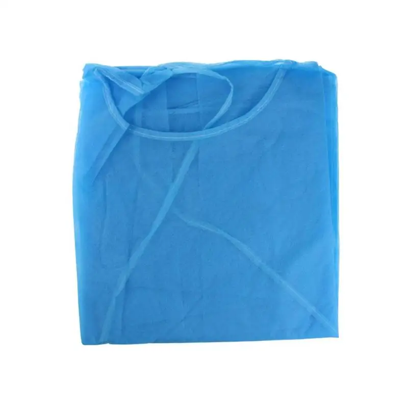 25x15x2 см одноразовый Халат одноразовый синий нетканый фартук Рабочая медицинская одежда комбинезоны тату принадлежности