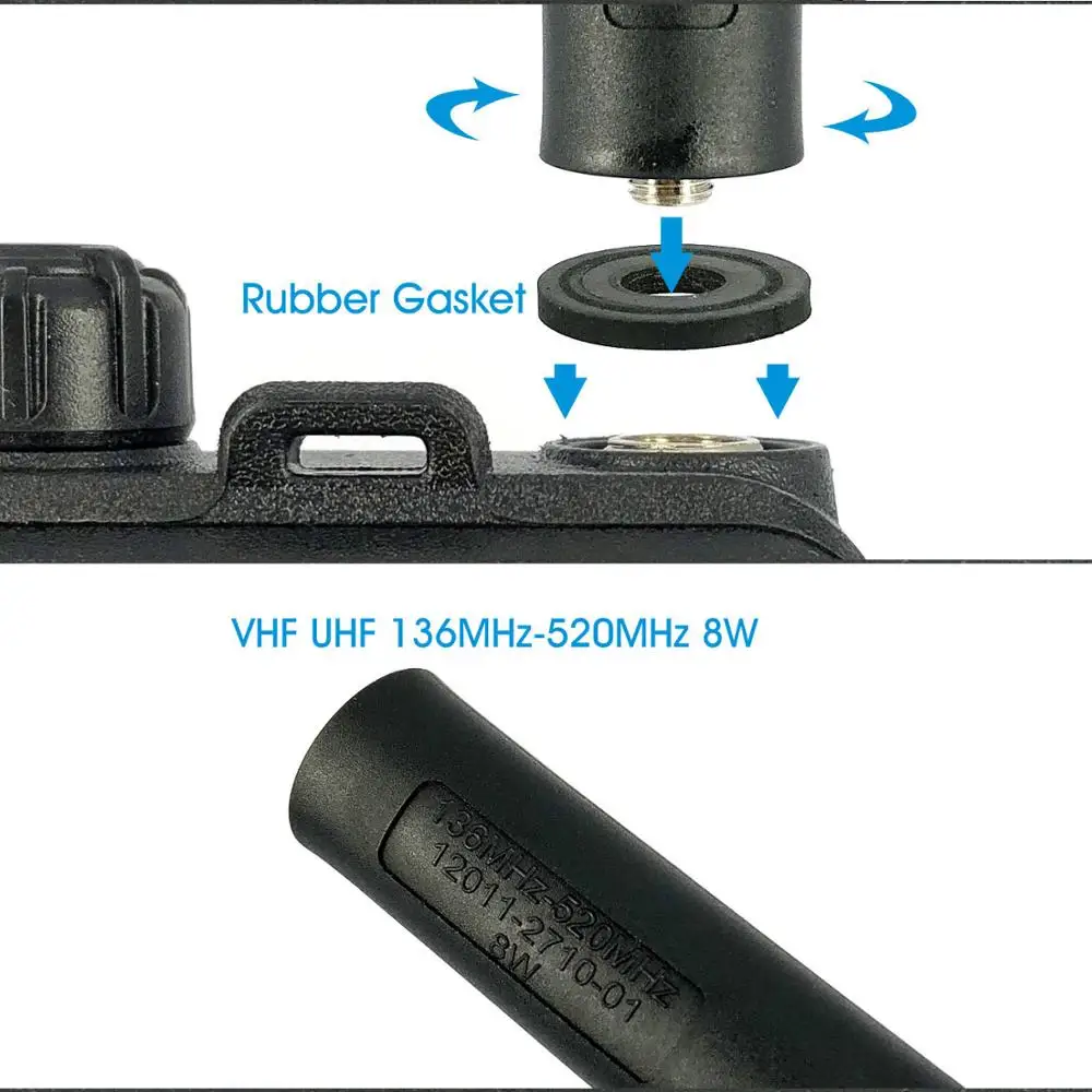 Тактическая Складная антенна для Motorola GP68 GP88 GP88s GP328 GP338 плюс CP200 CP040 GP330 GP360 GP380 рация УКВ UHF