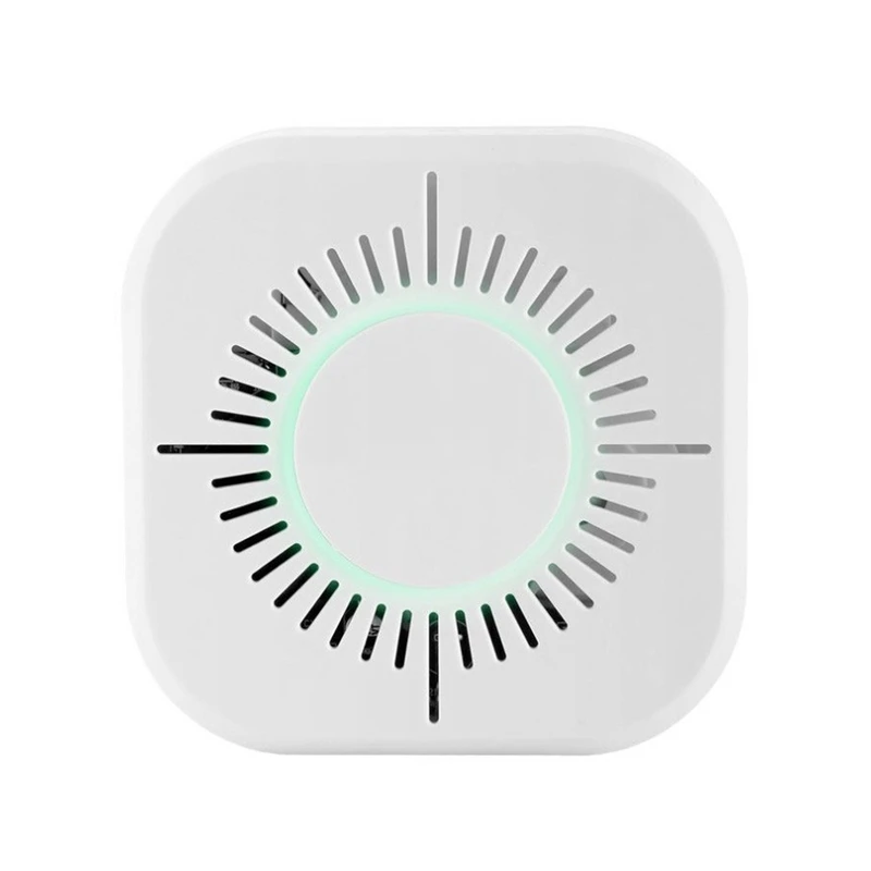 

Smoke Detector Alarm,433MHz Wireless Smoke Detector Independent Fire Alarm Sensor 360 Degrees Indoor Home Safety Garden Securi