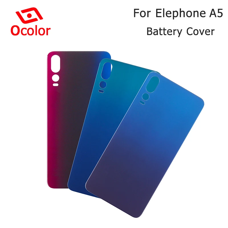 ocolor For Elephone A5 Battery Cover Case Colorful Bateria Back Replacement Mobile Phone Accessories | Мобильные телефоны и