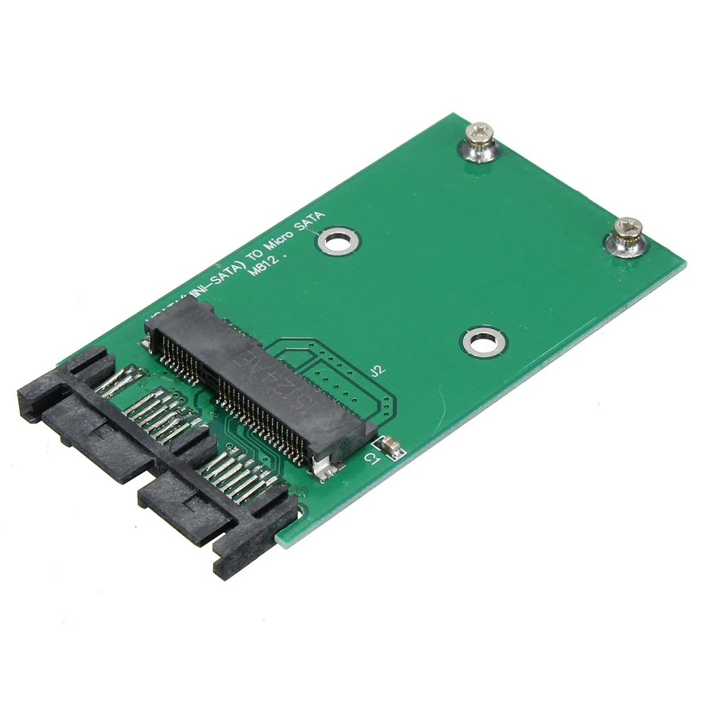 Mini PCI e mSATA SSD до 1 8 дюйма Micro SATA адаптер плата модуля адаптера|Корпус жесткого диска|