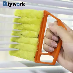 DIYWORK легкий инструмент для чистки жалюзи кисточки Duster для кухня оконные рамы жалюзи полезные кондиционер кисточки очиститель