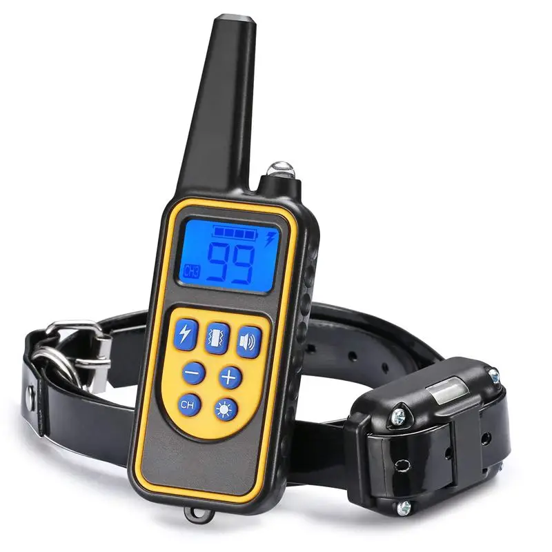 

Dog Training Collar water-resistant And Rechargeable With 800 Meter Remote shock/vibration/beep Anti Barking Collar For Puppy