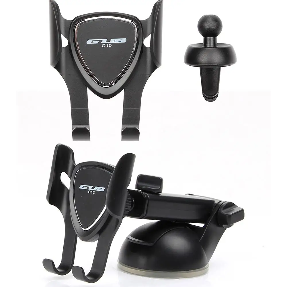 

360 Degree Rotation Car Phone Holder Suction Cup Type Interior Navigation Stand Buckle Multifunctional Air Outlet Phones Holder