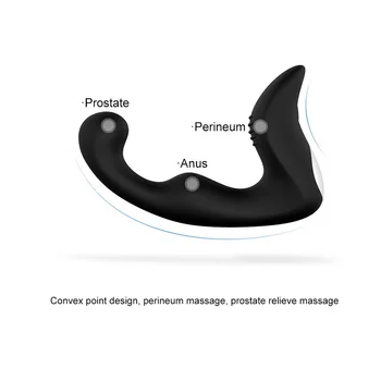 Prostate Massager For Men Silicone 7 Mode Erotic Anal Vibrator Butt Plug Male Masturbator For Adult Sex Toy Stimulate 5