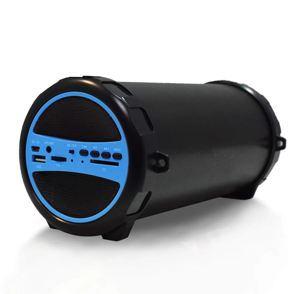 

outdoor bluetooth speaker with belly and TF/USB/SD Bluetooth Speaker Portable Wireless Sound System