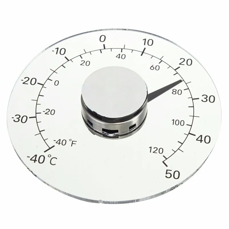 Прозрачный по Фаренгейту, по Цельсию градусов круговой Уличный Термометр гигрометр Измеритель температуры и влажности