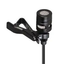 Мини петличный нагрудный микрофон двойной головкой запись клип на микрофон для мобильного телефона планшета шумоподавления микрофон