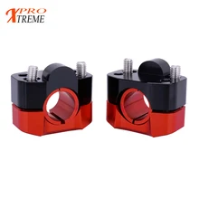 Мотоцикл Универсальный бар крепление 7/"-1 1/8" CNC алюминиевый сплав Зажим адаптер для KTM Honda Yamaha Kawasaki Suzuki поручень стояк