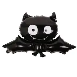 Черный Летучая Мышь Хэллоуин Фольга Воздушный шар игрушки для детей день рождения воздушные шары