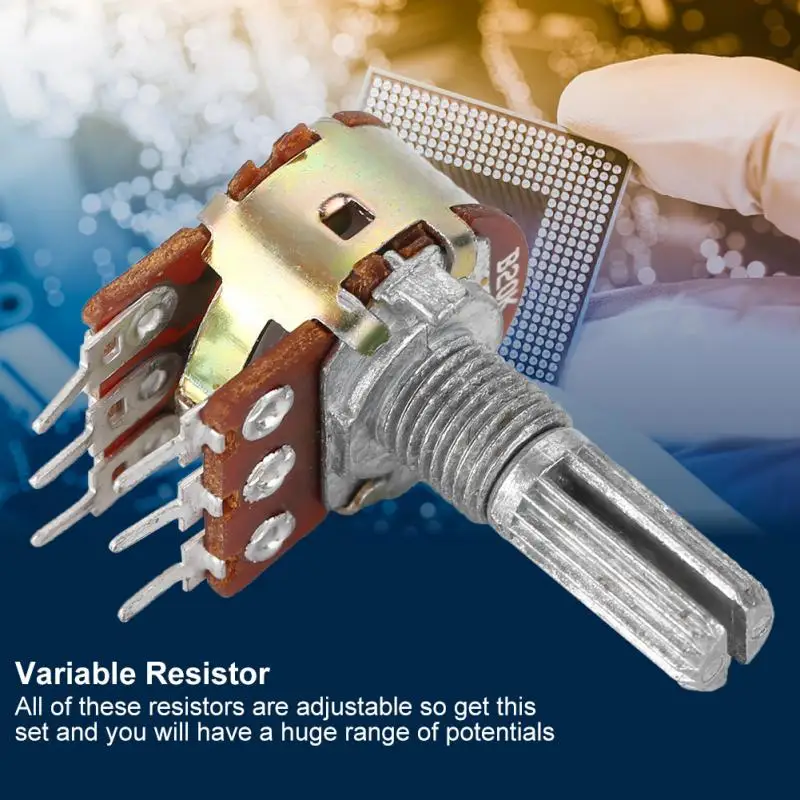 50pcs/Lot WH148 Variable Resistor B20K Linear Potentiometer Pot