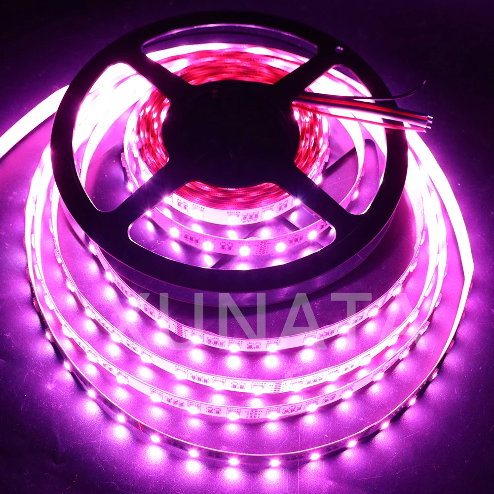 Светодиодная лента RGB CCT 5050 светодиодная водонепроницаемая лампа 30 светодиодов/м