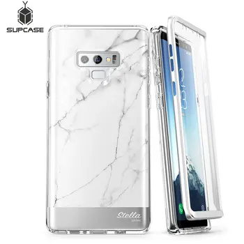 

For Samsung Galaxy Note 9 Case SUPCASE UB Stella Series Premium Hybrid PC+TPU Marble Cover With Built-in Screen Protector Case