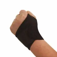 Баскетбольный Футбол Теннис Тренажерный зал Спорт Защита синий, черный запястье унисекс твердый браслет