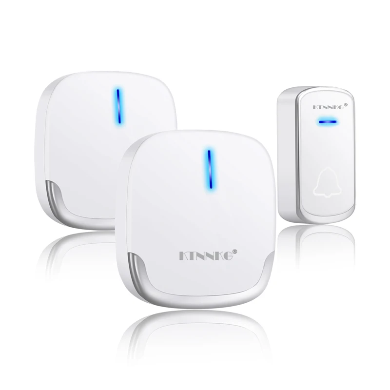 

AC 100-240V wireless doorbell waterproof 300M range door bell remote control home door ring Smart Gadget SOS for Old man