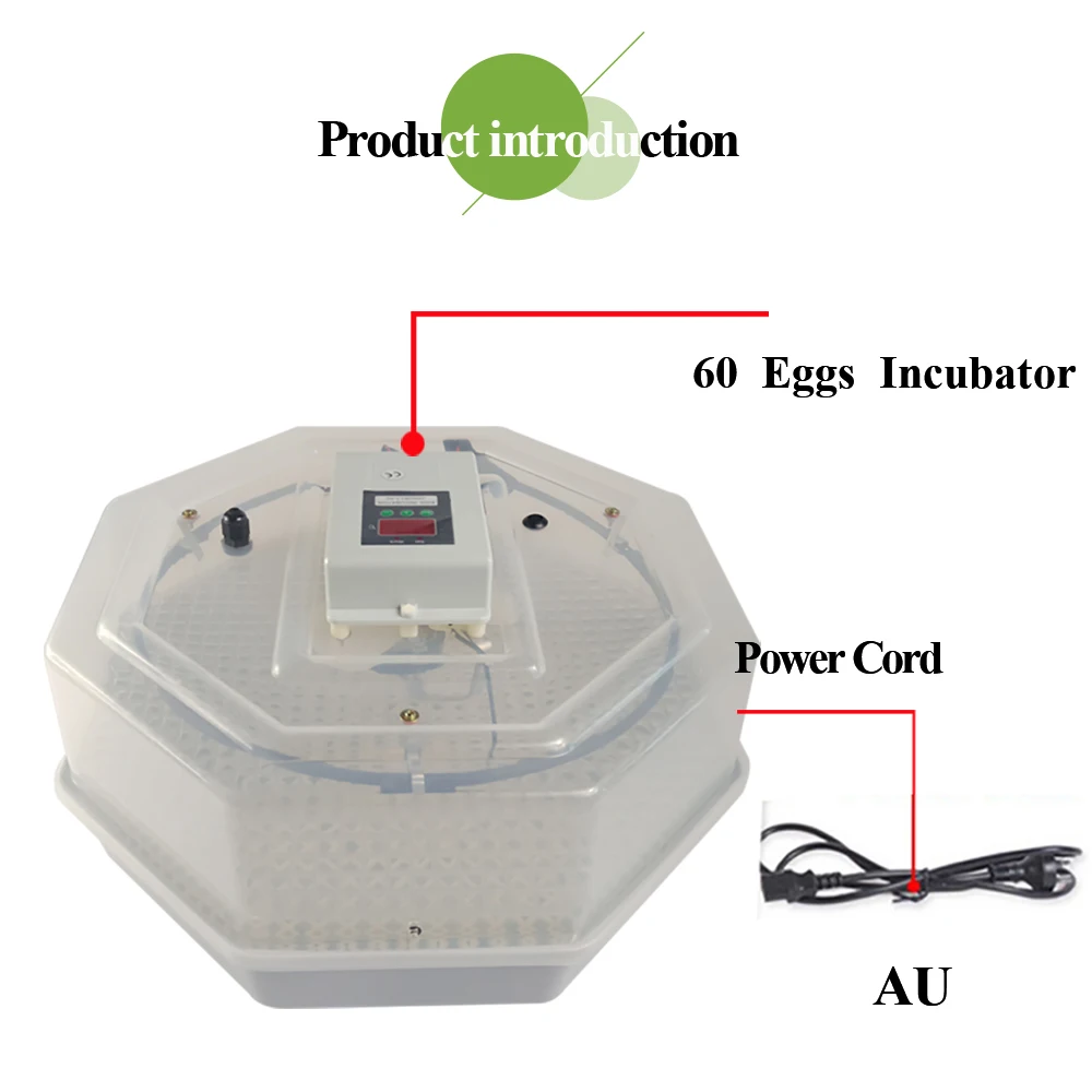 Автоматический инкубатор для яиц бытовой высокий инкубатор для яиц для куриных птичьих уток инкубационный инкубатор