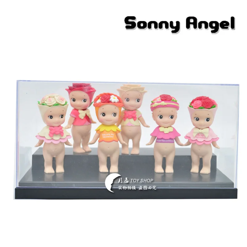 6 шт./партия Kewpie кукла сыночек фигуры ангелов игрушка Cute Couple Rose Series Sonny Angel фигурка