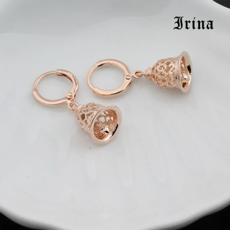Женские серьги Irina милые резные полые женские модные ювелирные изделия новинка