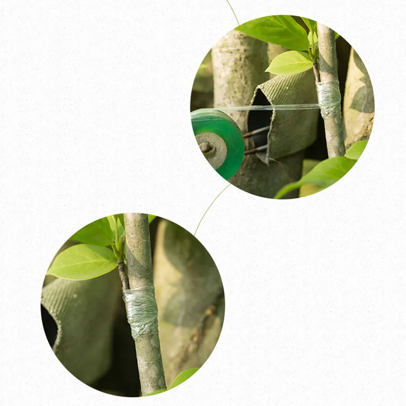 Рулон прививки ленты садовые инструменты фруктовое дерево секаторы Engraft филиал Садоводство связать ремень PE связующая лента