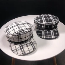 Осенне-зимний узор Джокер Вязание восьмиугольный берет Англия восстановление древних способов плоская крыша сервис остроконечная Кепка вы