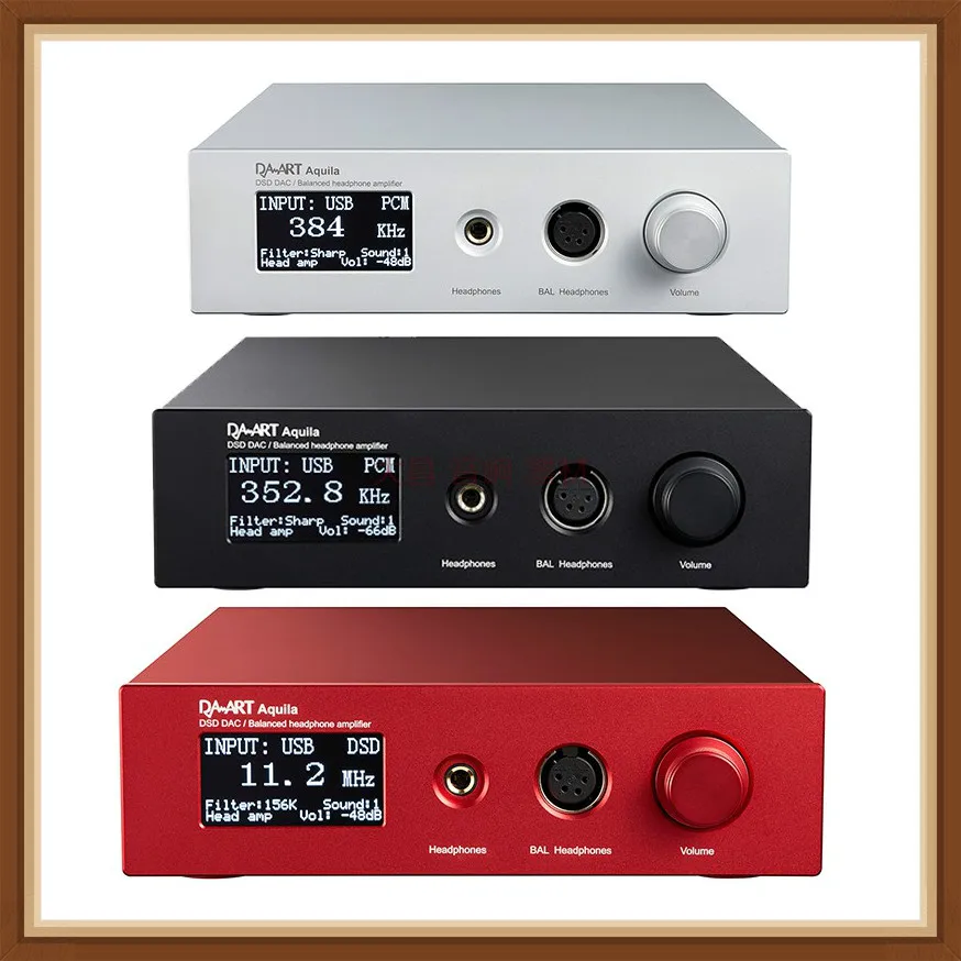 Yulong Aquila DAART аудио декодер OLED TPA6120 AK4497 USB SPDIF DSD DAC сбалансированный предусилитель
