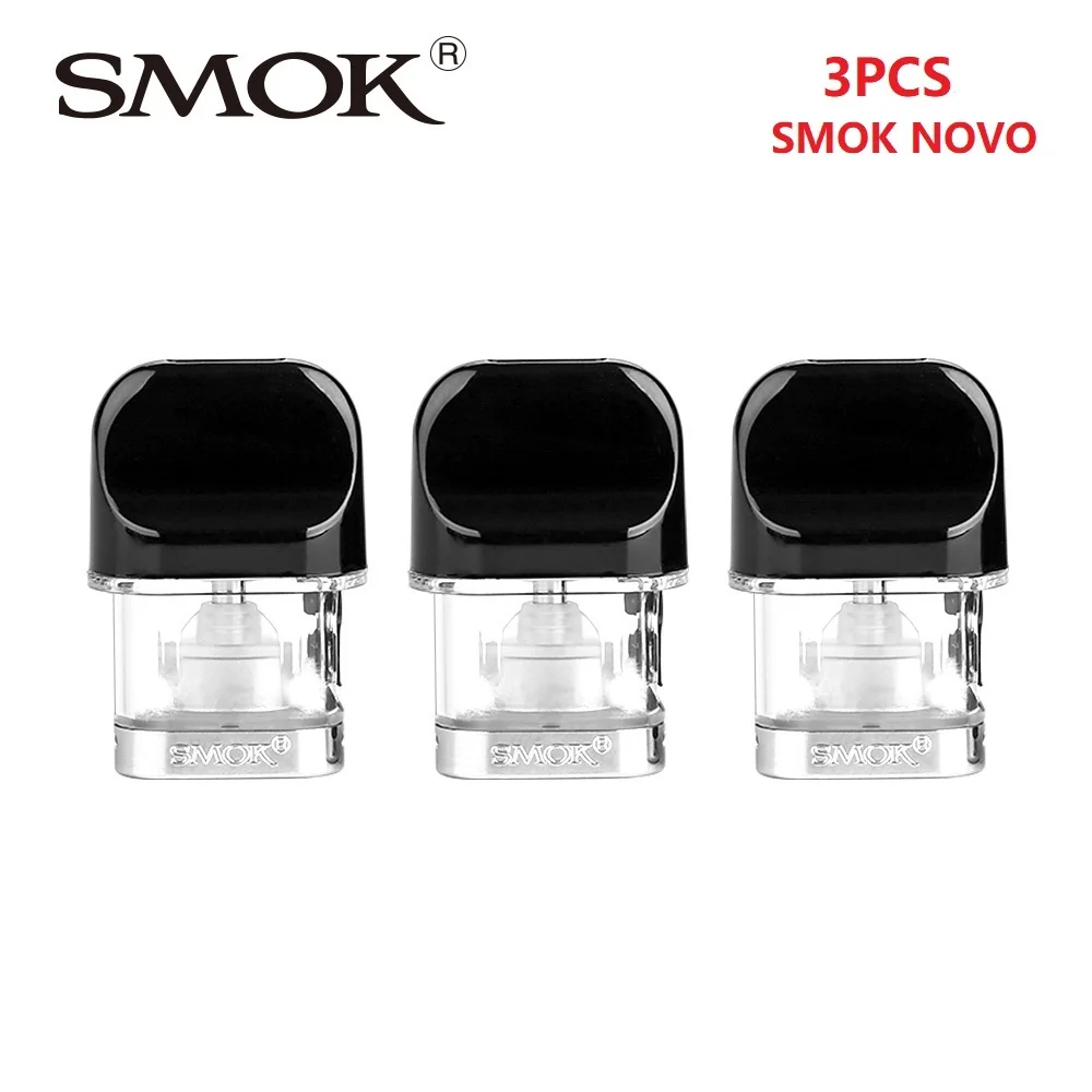 Оригинальный 3 шт. SMOK Novo Pod & SMOK NORD Pod & SMOK Infinix & Mico Pod электронная сигарета Vape испаритель электронная сигарета
