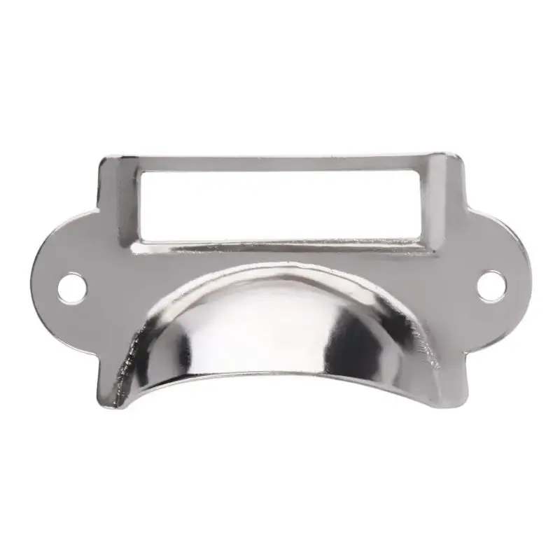 

Stainless Drawer Label Pull Cabinet Frame Handle File Name Card Holder