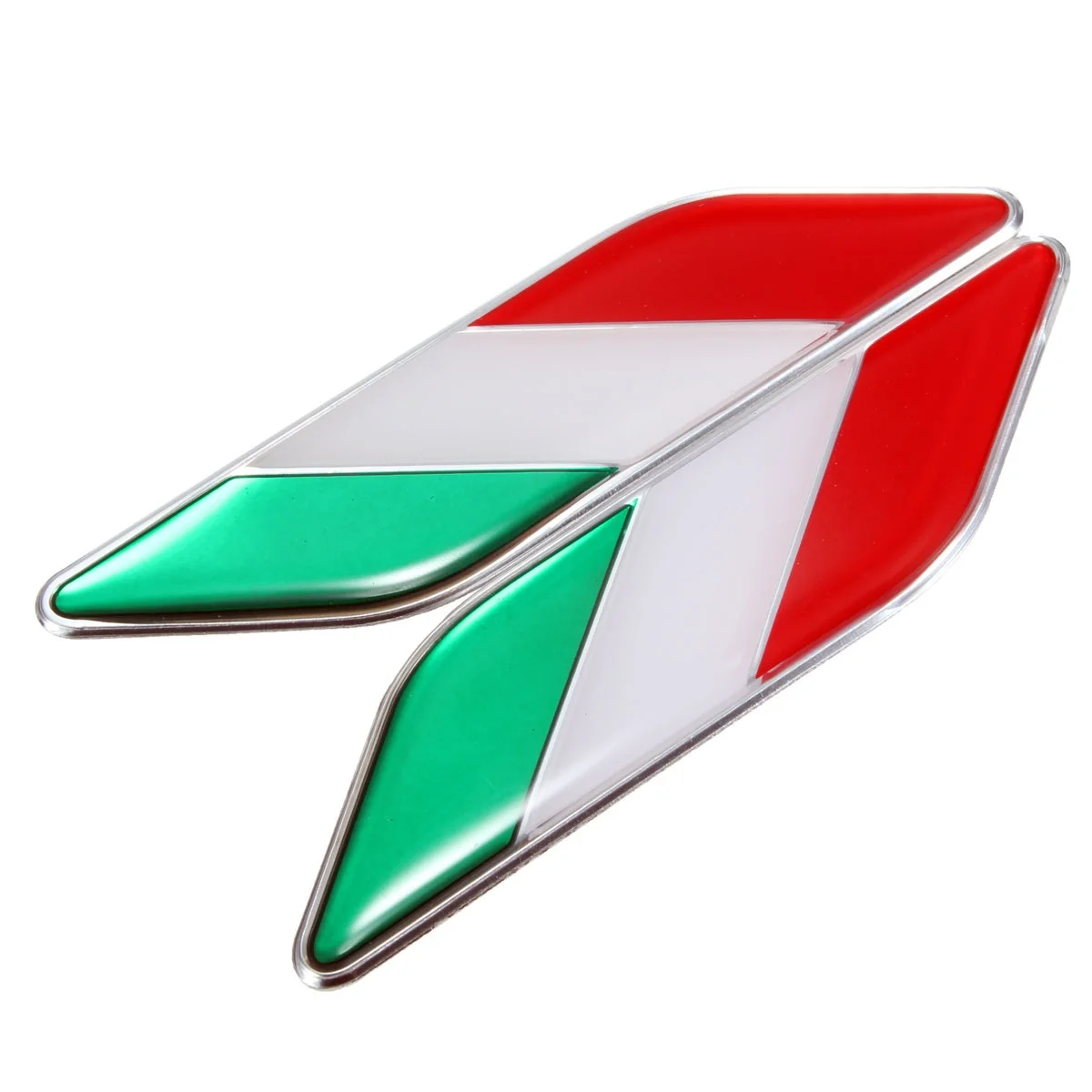 1 пара 3D автомобилей talian Италия флаг наклейки значок переводная эмблема Декор автомобиль, грузовик, ноутбук