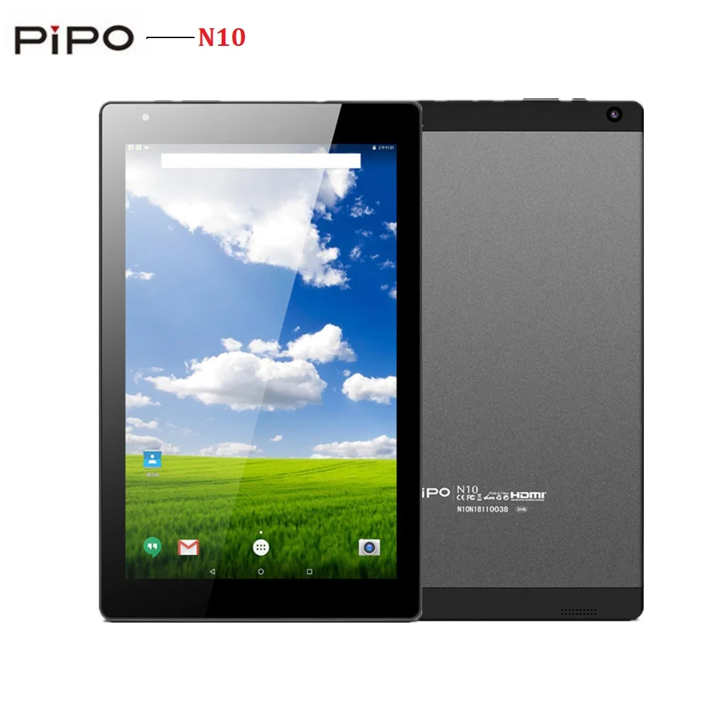 Pipo N10 планшетный ПК 10 1 дюймов Android 7 0 MTK8163A 4 ядра 5 ГГц 2 Гб Оперативная память 32 ГБ