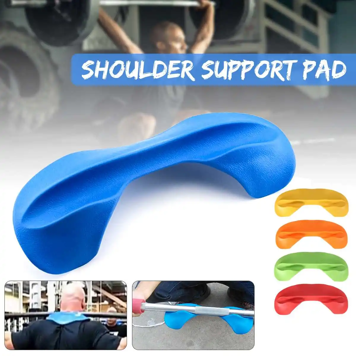 Barbell Squat Pad Weight Lifting Sponge Support Gym Squat Barbell Bar