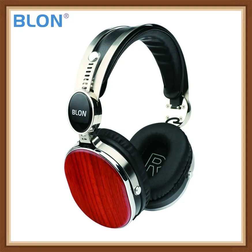 Деревянная Bluetooth гарнитура BLON Bosshifi HD08BT V4.1 Портативная колонка 40 мм динамическая
