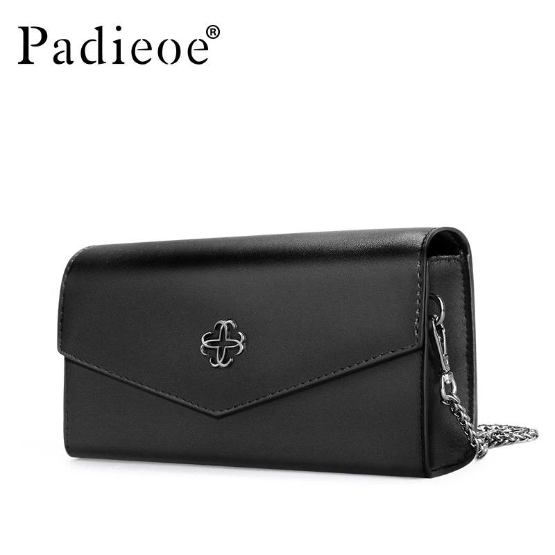 

Padieoe 2019 new bags for women messenger bag leather luxury shoulder bag evening bag fashion crossbody purse vintage girl lady