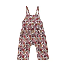 Новинка; Летний комбинезон на лямках для маленьких девочек; комбинезон гарем; штаны; одежда; Модная одежда для малышей; хлопковая одежда без рукавов