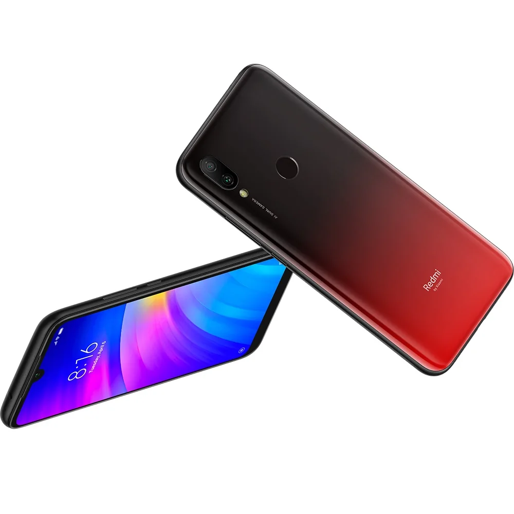 Xiaomi Redmi 7 3 Гб 64 глобальная версия Смартфон Android 9 0 Octa Core 3900 мАч батарея датчик