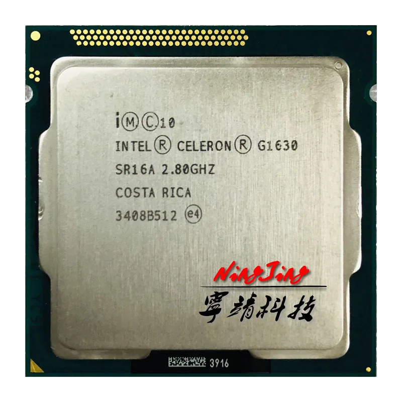 Intel Celeron G1630 2.8 GHz Dual Core Dual Thread CPU Processor 2M 55W ...