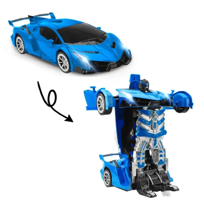 

One-Button Deformation Remote Control Car Robot - Gesture Induction Deformation Toy