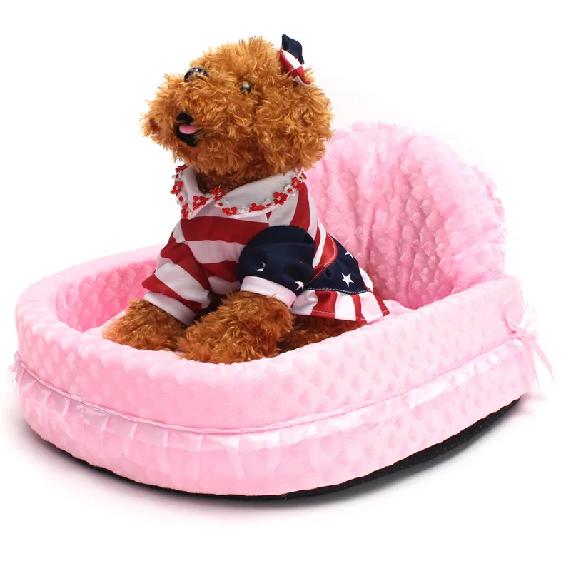 Very Comfortable Warm Bed Mat Soft Pet Beds And Mats Lace Pet Dog Puppy