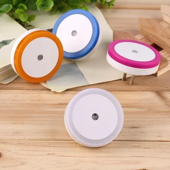 

1 Piece Potable Convenient Night Light Smart Sensor Light In Bed Room Led Night Sleeping Lamp Us Plug