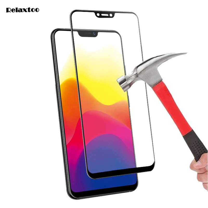 Закаленное стекло для Vivo Y81 6 22 дюймовая защитная пленка на полный экран vivi viva y81