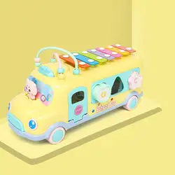 Детские ручная, ударная на фортепиано восемь тон фортепиано детская головоломка игрушка для раннего развития Baby Beat музыкальная игрушка